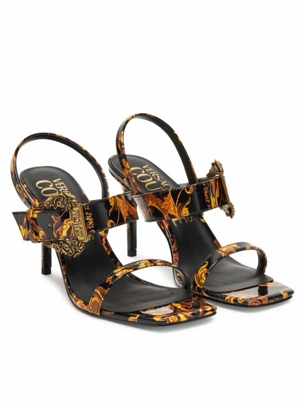 **VERSACE JEANS COUTURE HEELS**